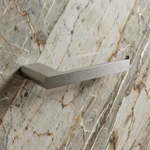 Cora Toilet Roll Holder Brushed Nickel