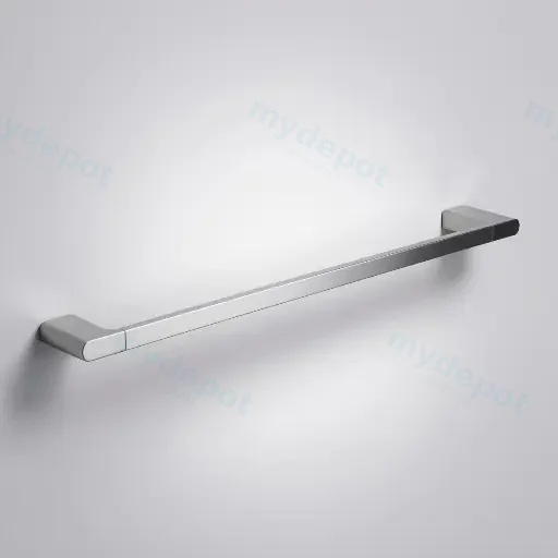 Cora Single Towel Rail 600 mm(Chrome)