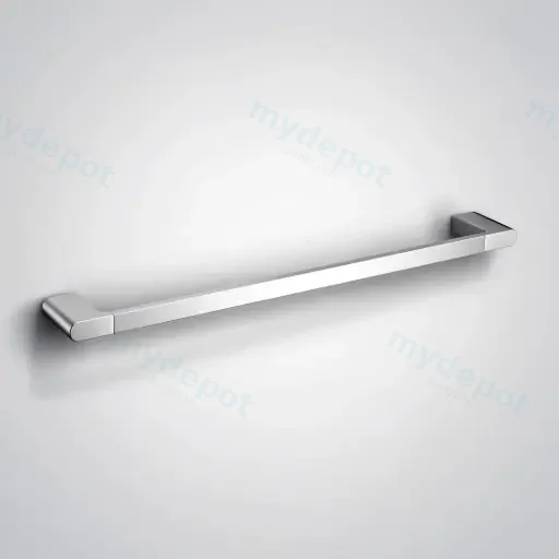 Cora Single Towel Rail 800 mm(Chrome)