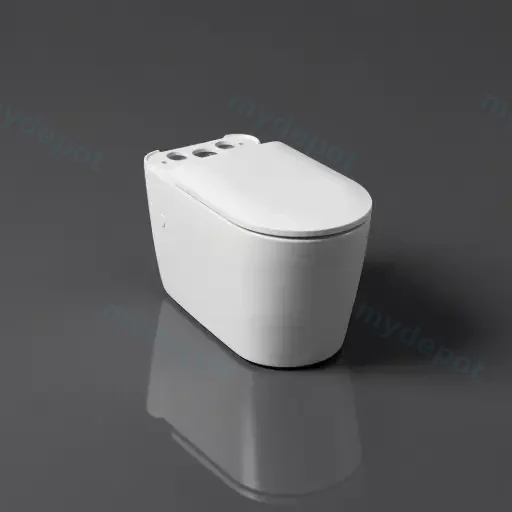 Devito Tornado Rimless Quiet Flush Pan