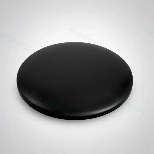 Diameter:68mm Matte Black Solid Surface Basin Pop-Up Waste Cap