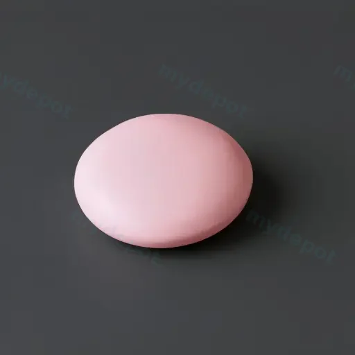 Diameter: 66mm Matt Pink Cearmic Basin Pop Up Waste Cap