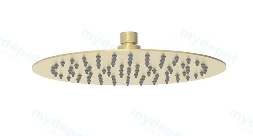 Dove Round Overhead Shower 250mm,Brushed Gold