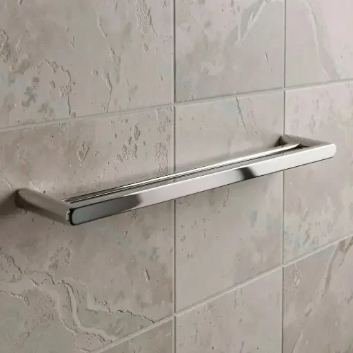 Dove Double Towel Rail 810mm(Chrome)