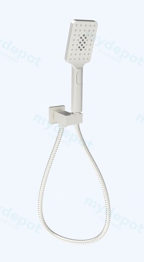 Eden Handshower On Wall Outlet Bracket Brushed Nickel