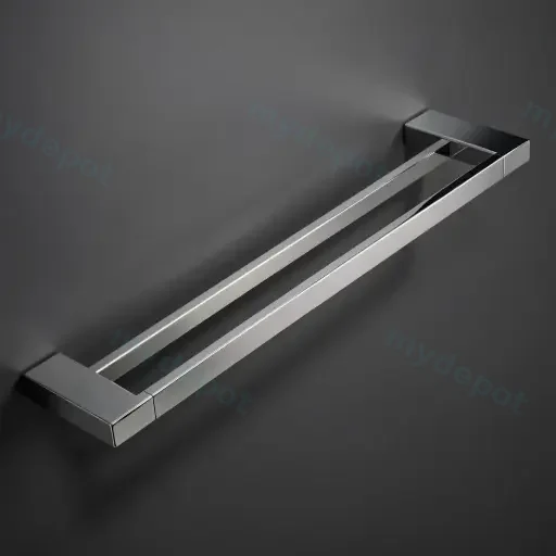 Eden Double Towel Rail 600 mm(Chrome)