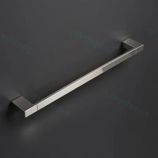 Eden Single Towel Rail 600 mm(Chrome)