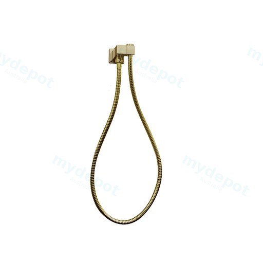 Esperia Brushed Yellow Gold Shower Holder & Connector