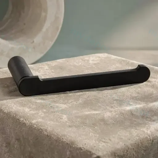 Esperia Matte Black Toilet Paper Hook