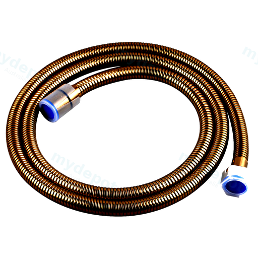 Flexible Shower Hose Brushed Yellow Gold 1500mm