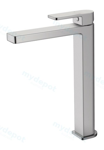 Flores High Rise Basin Mixer(Brushed Nickel)