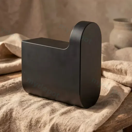 Flores Robe Hook(Matt Black)