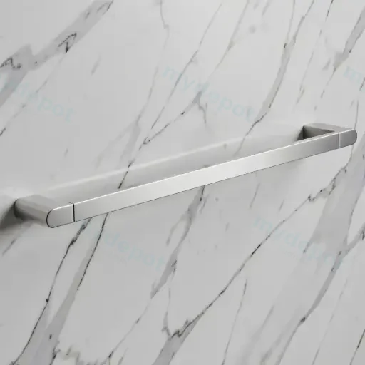 Flores Single Towel Rail 600 mm(Chrome)