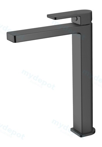 Flores High Rise Basin Mixer(Matt Black)