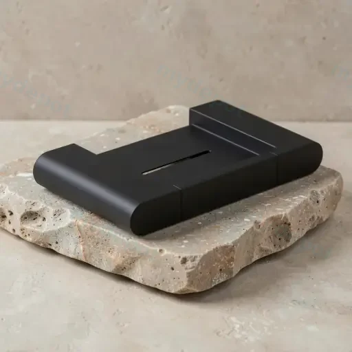 Flores Soap Holder(Matt Black)