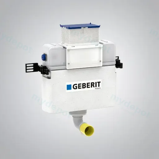 Frameless In-Wall Cistern For Wall Faced Floor Pan
