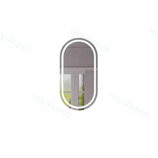 Freya Series 500x900x30mm Oval LED Mirror