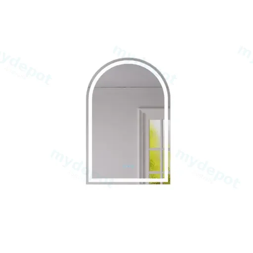 Freya Series 600x900x30mm Arch LED Mirror