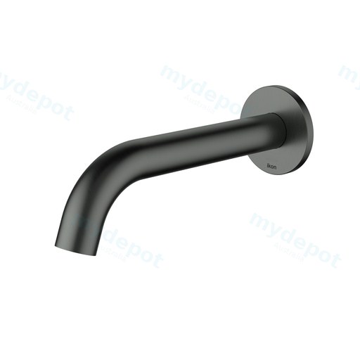 Hali Bath Spout Gun Metal,60mm Cover Plate