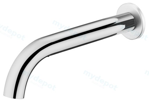 Hali Chrome Curved Bath Spout Lead Free