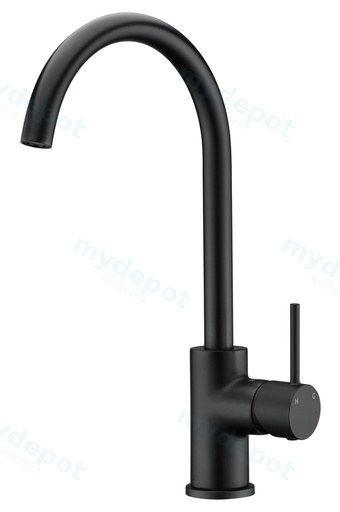 Hali Matt Black Sink Mixer Lead Free
