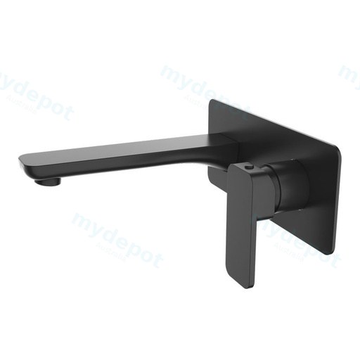 Ivano Black Bathtub/Basin Wall Mixer With Spout(Color Up)(Extension Part)