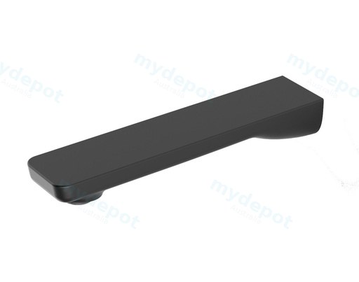 Ivano Black Bathtub/Basin Wall Spout