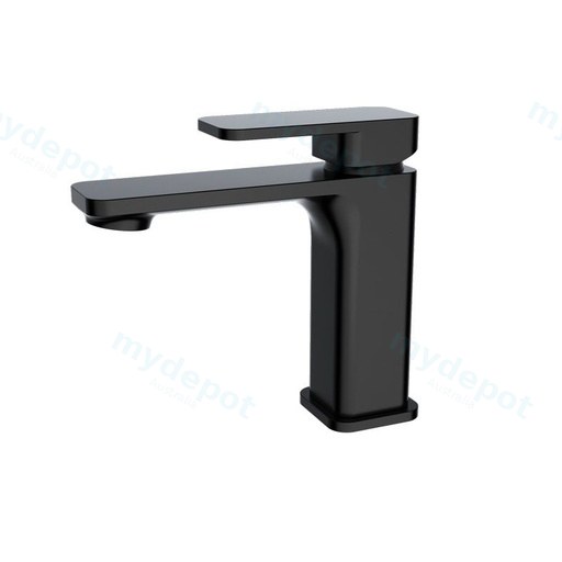 Ivano Black Square Basin Mixer