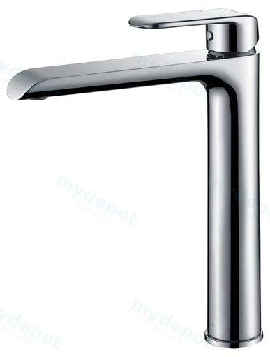 Kara Chrome Highrise Basin Mixer Lead Free