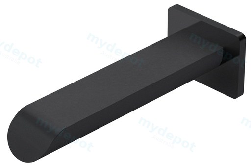 Kara New Bath Spout Matt Black Lead Free