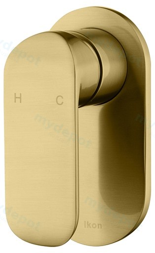 Kara Wall Mixer(Brushed Gold)