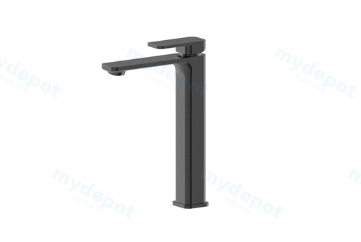 Kasten Brushed Gun Metal Tower Basin Mixer