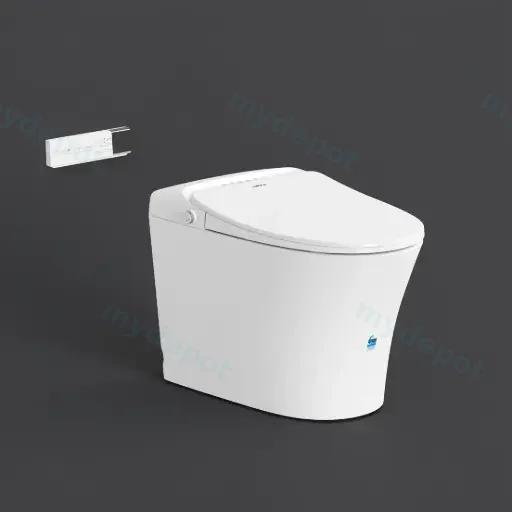 Lesbos Back To Wall Smart Toilet