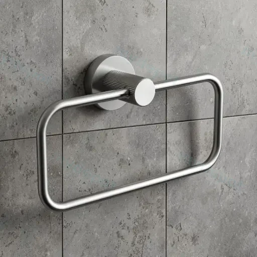 Linie Towel Ring Brushed Nickel