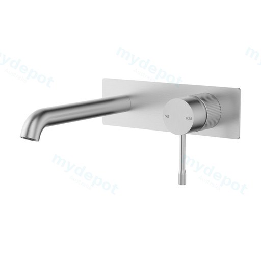 Linie Wall Basin Mixer Trim Kit Brushed Nickel