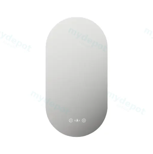 Luna Series 900x500mm Oval Shape LED Mirror