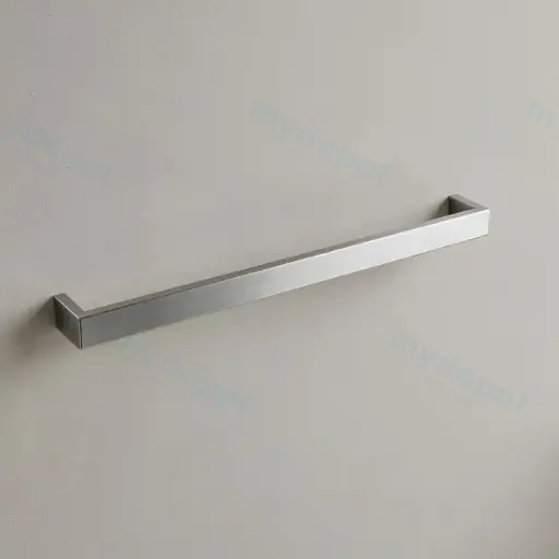 IVANO Series Chrome Single Towel Rail 600mm