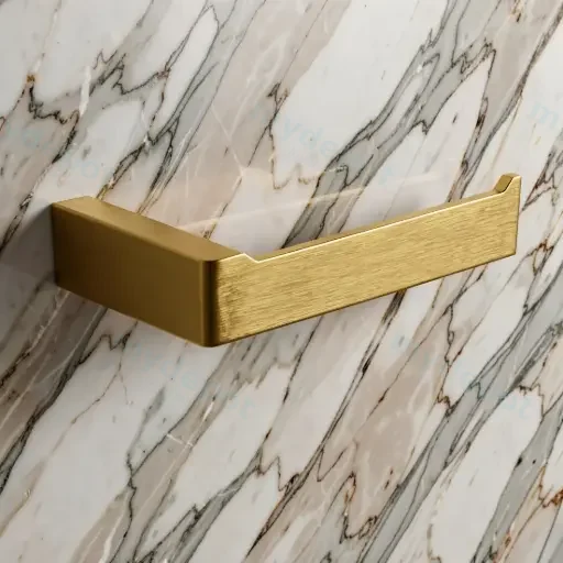 IVANO Series Brushed Brass Toilet Paper Holder