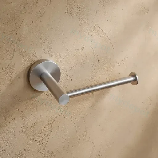 LUCID PIN Series Brushed Nickel Toilet Paper Roll Holder