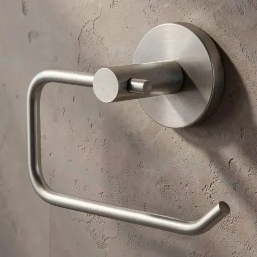 LUCID PIN Series Brushed Nickel Toilet Paper Holder