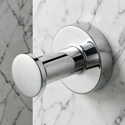 LUCID PIN Series Chrome Robe Hook