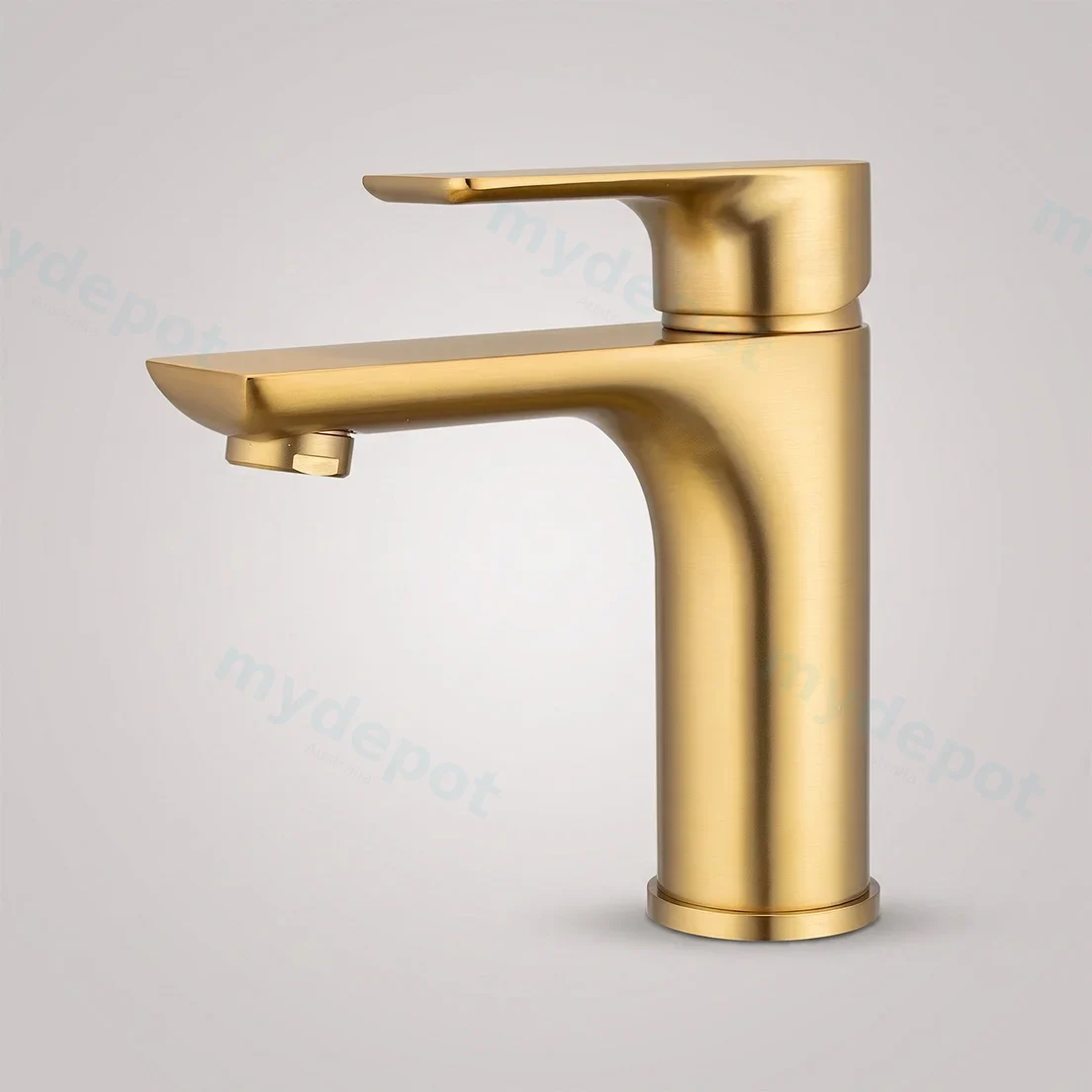 VOG Series Brushed Brass Basin Mixer