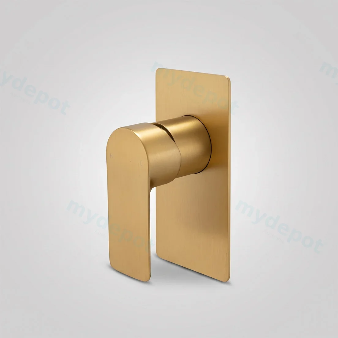 VOG Series Brushed Brass Wall Mixer