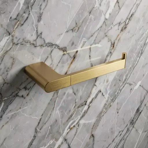 VOG Series Brushed Brass Toilet Paper Holder