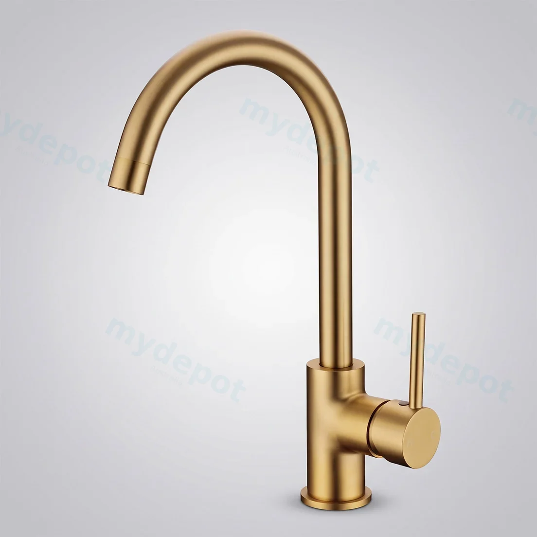 Brushed Brass Kitchen Mixer