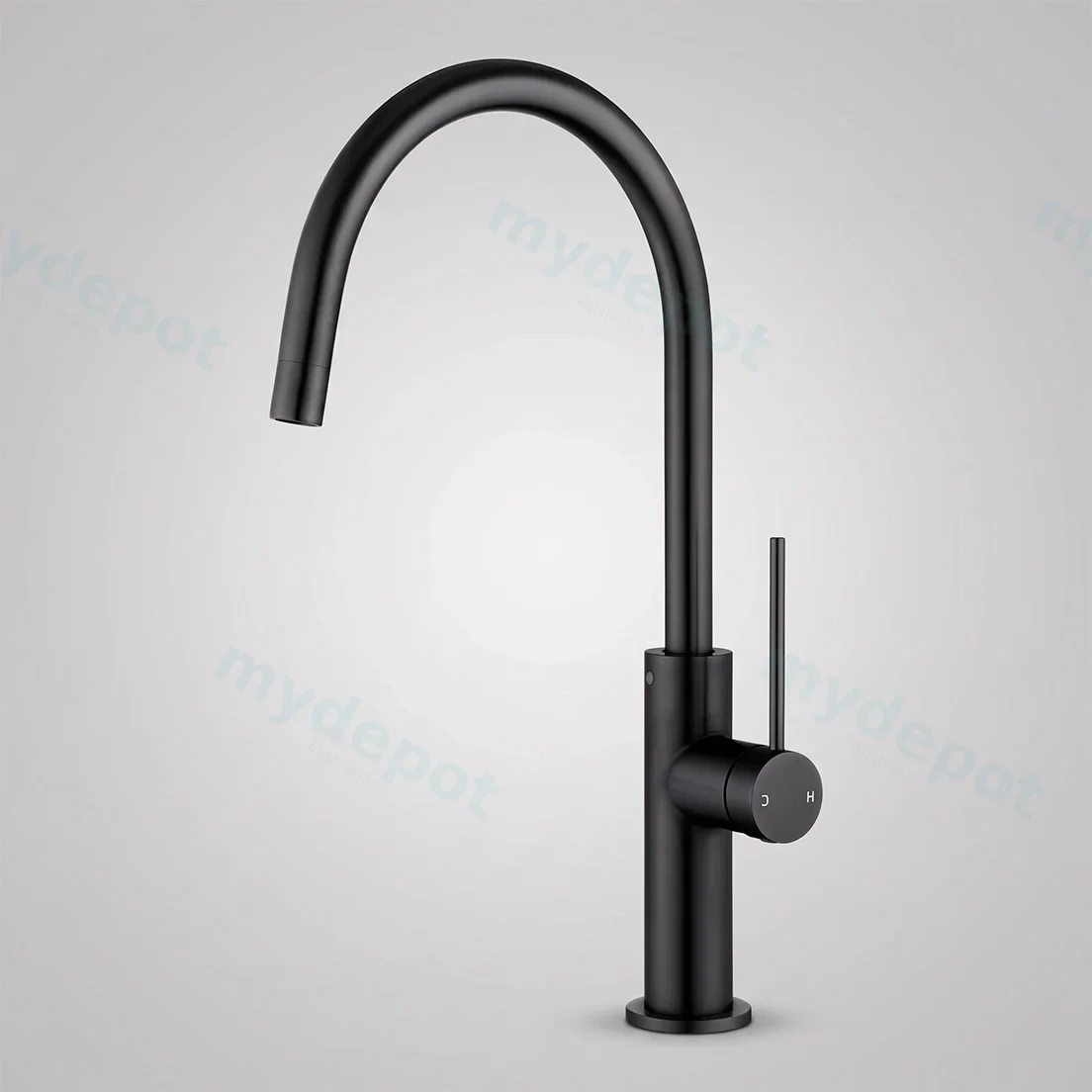 Black Standard Kitchen Mixer