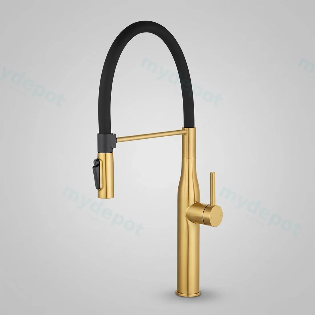 Brushed Brass Kitchen Mixer