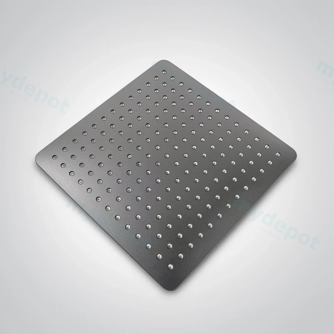 Super-slim Square Gun Metal Grey Stainless Steel Shower Head 300mm
