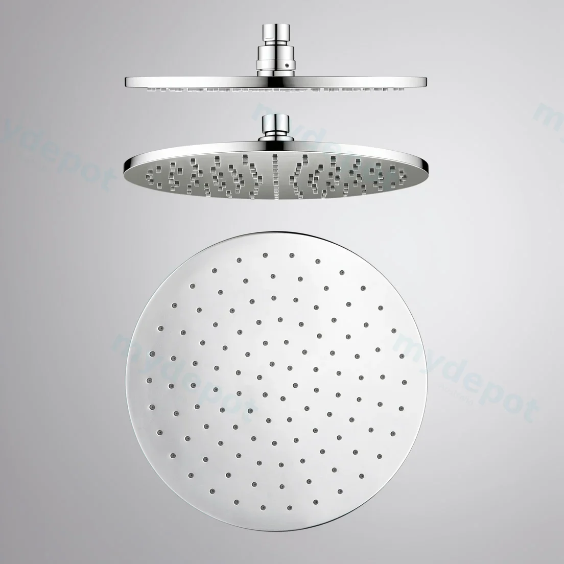 Round Chrome Shower Head 250mm(Brass)