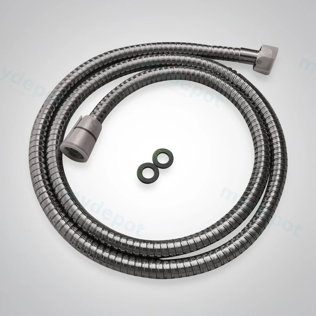 Flexible Gun Metal Grey Stainless Steel Shower Hose 1500mm